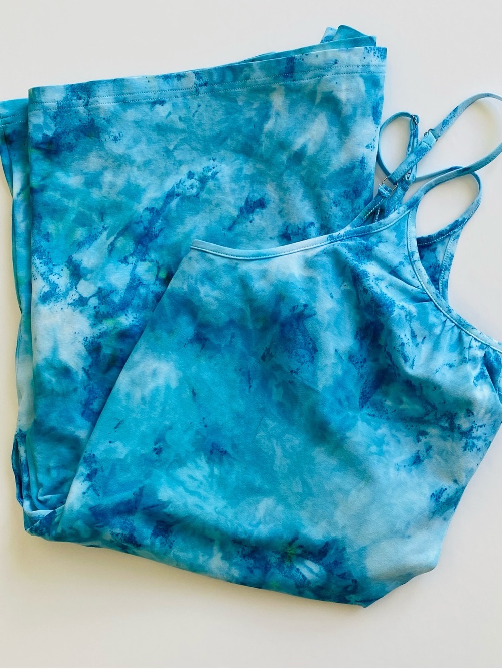 Romper Bahama Mama Ice Tie Dye Women’s Large Beach Swimsuit Cover Up Coastal - Picture 8 of 12